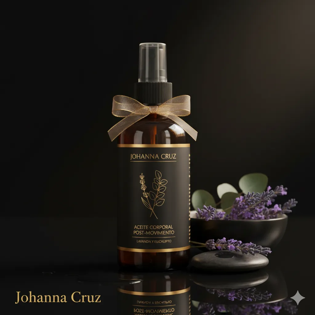 El Aceite Corporal de Lavanda y Eucalipto "Post-Movimiento"